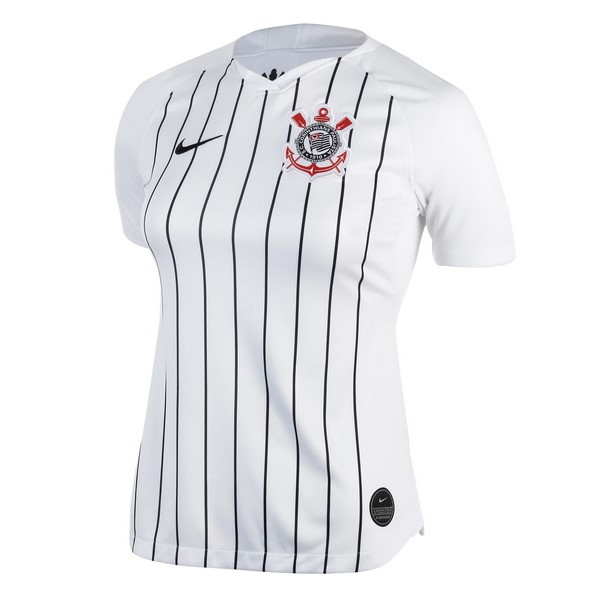 Camiseta Corinthians Paulista Primera equipación Mujer 2019-2020 Blanco